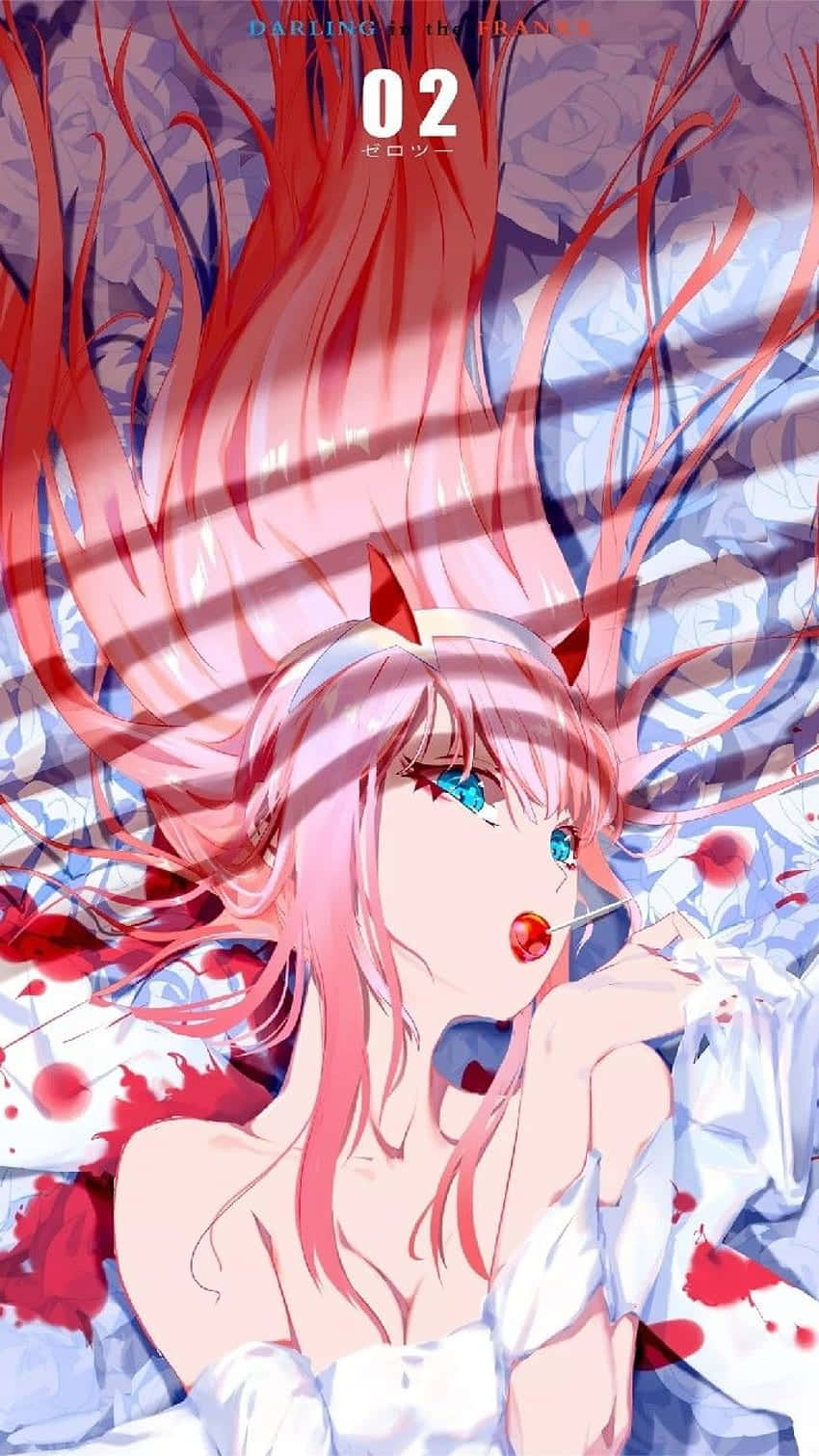 Full Of Adventure, Explore The World Of Darling In The Franxx On Your Phone. Background