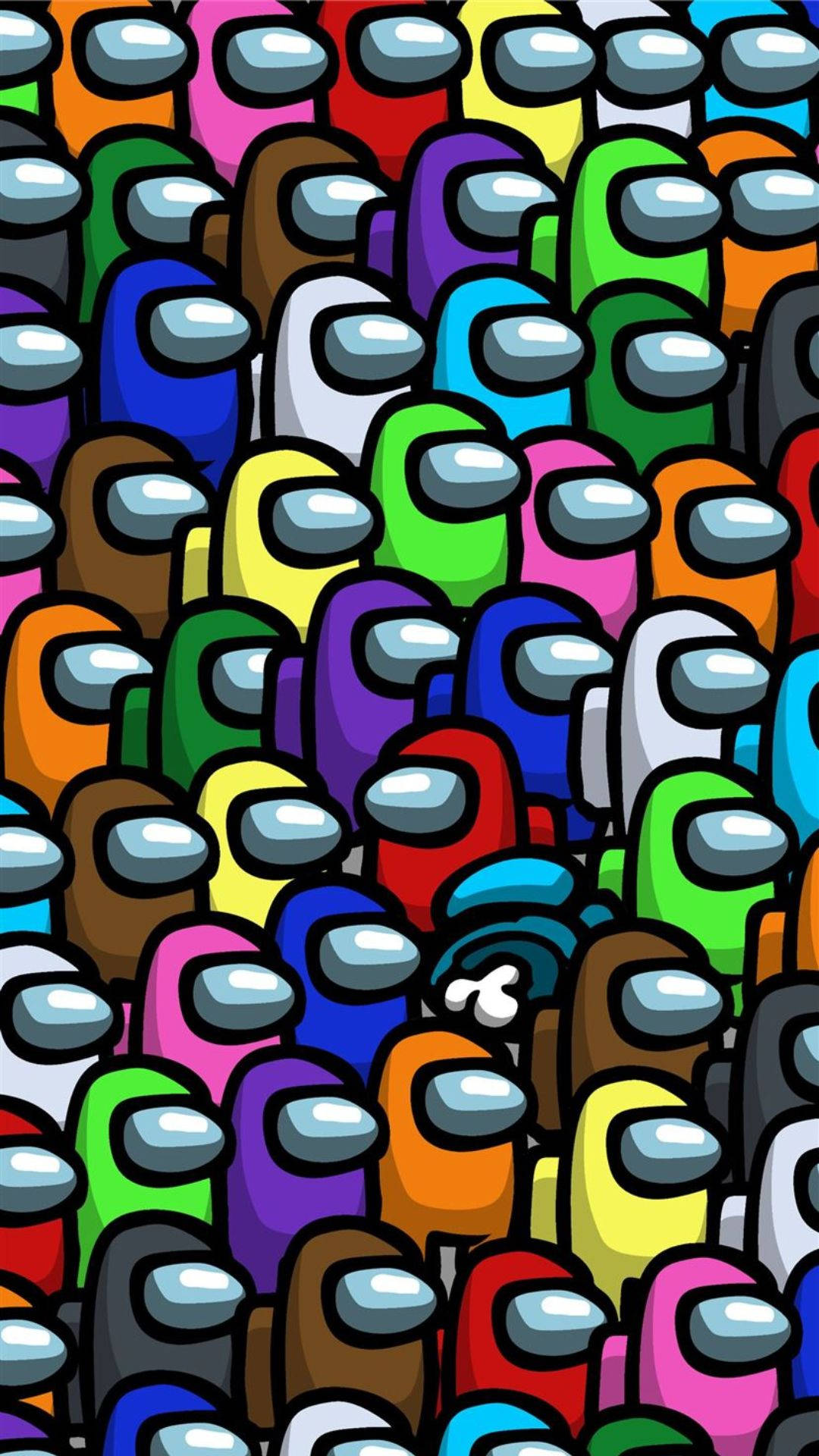 Full Of Among Us Game Characters Background