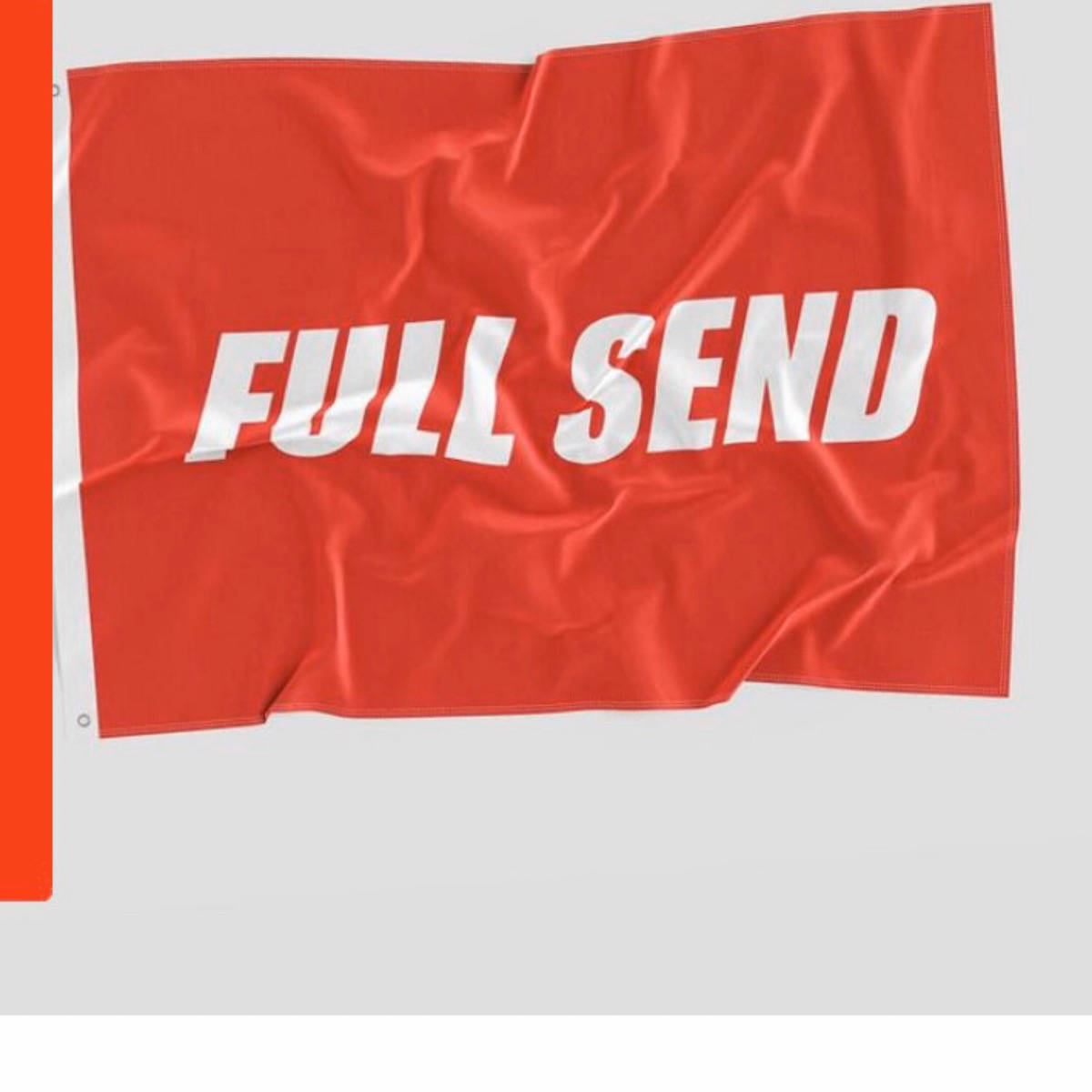 Full Send Flag - Red