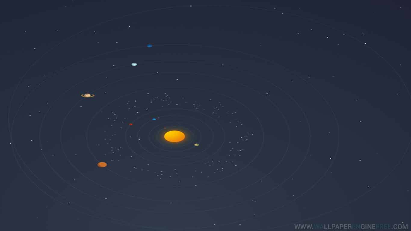 Full Solar System Illustration