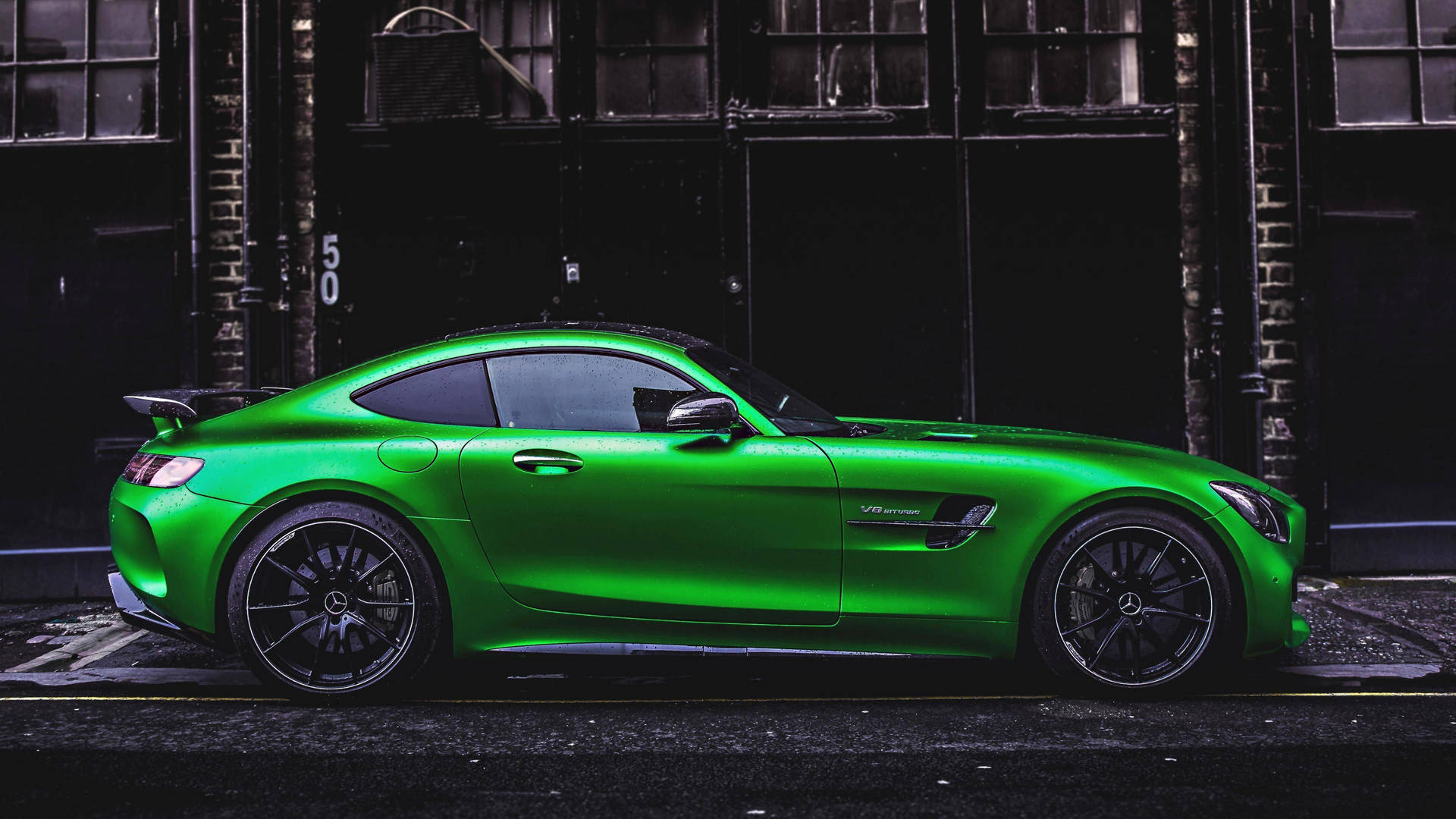 Full Tinted Classy 2018 Mercedes Amg Gtr