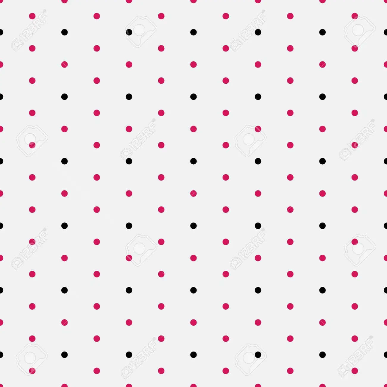 Fun And Fabulous Polka Dots Background