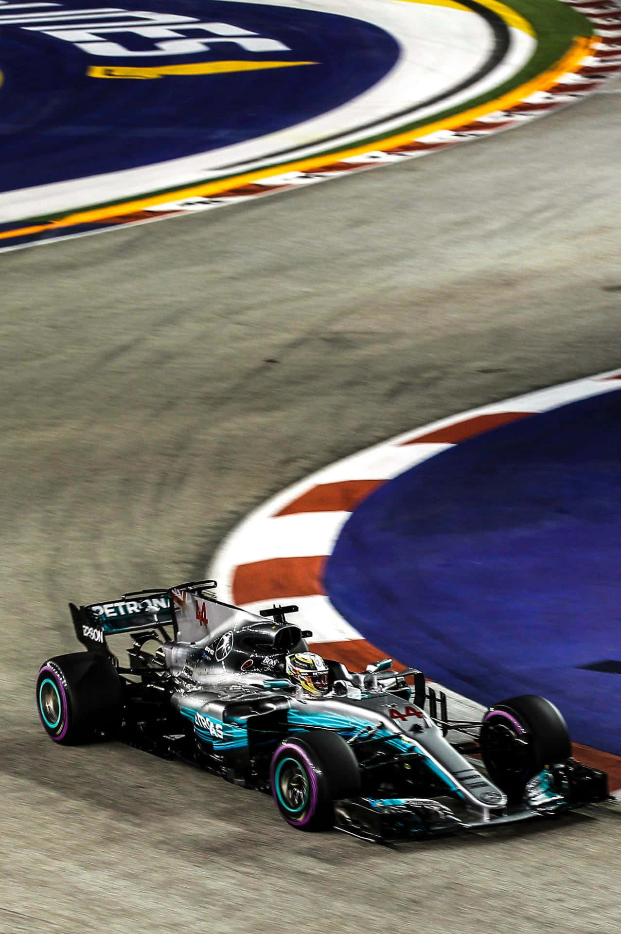 Fun And Fast - Get The Formula 1 Experience On Your Iphone Background