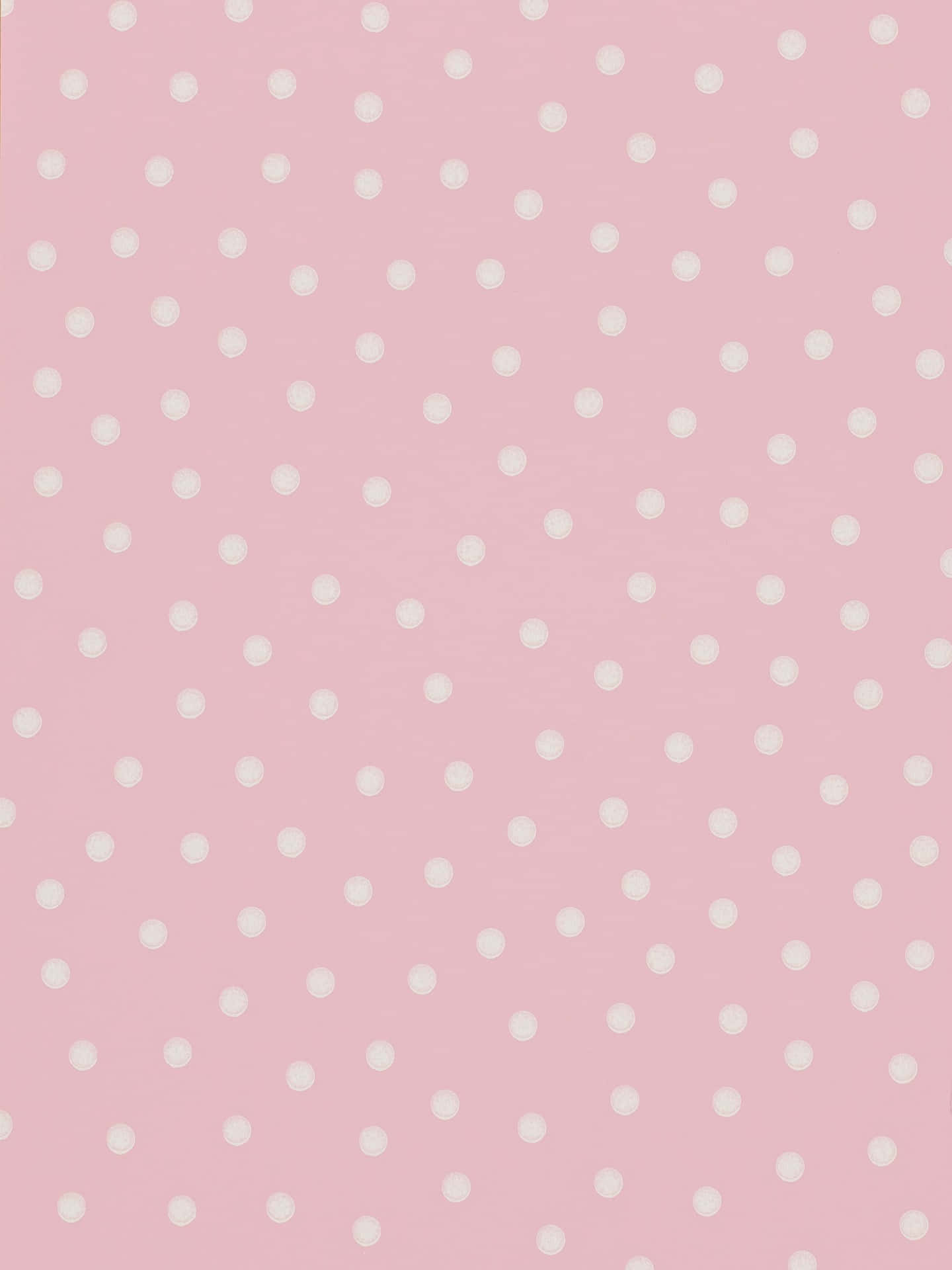 Fun And Feminine Colourful Pink Polka Dot Design Background