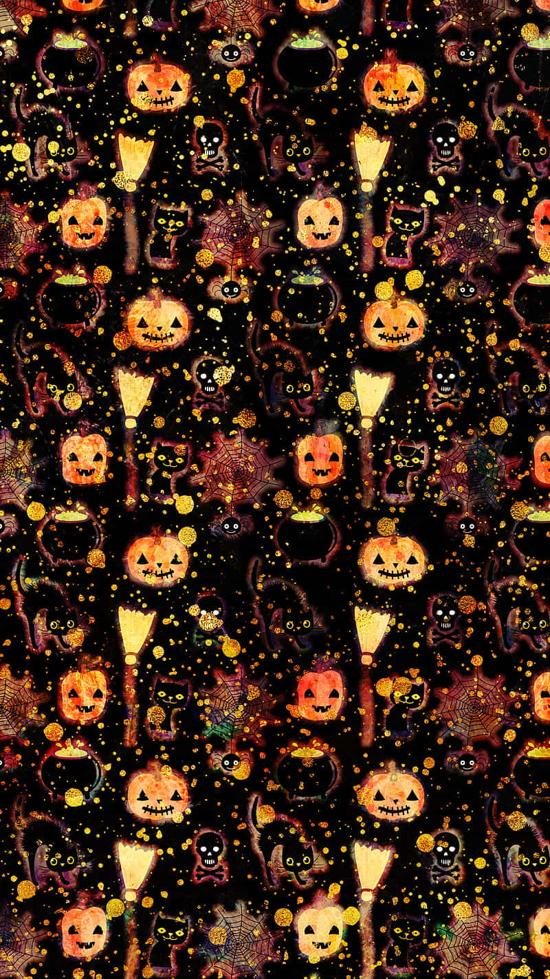 Fun Cute Pumpkin Iphone Background