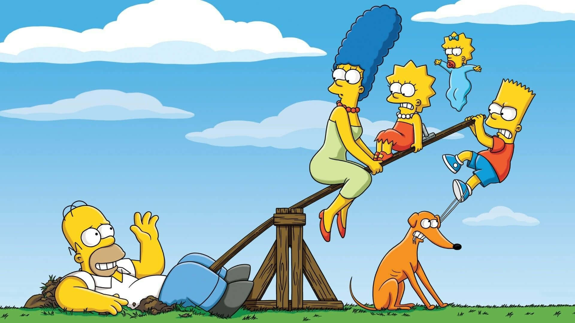 Fun & Functional Computing With Simpsons Pc Background