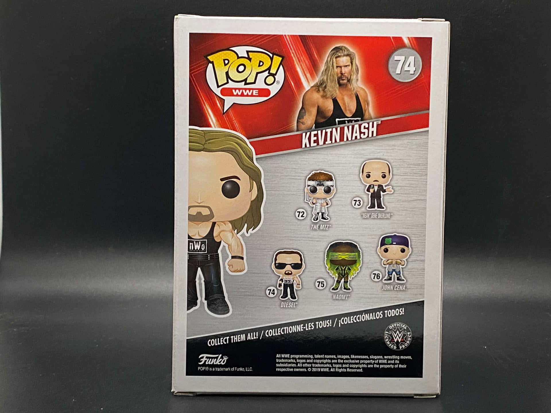 Funko Pop Wwe Kevin Nash Limited Edition Background