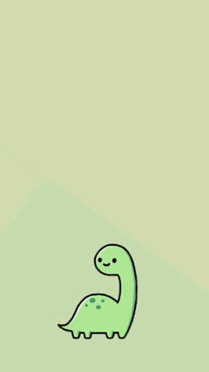 Funky Cartoon Dinosaur Phone Background