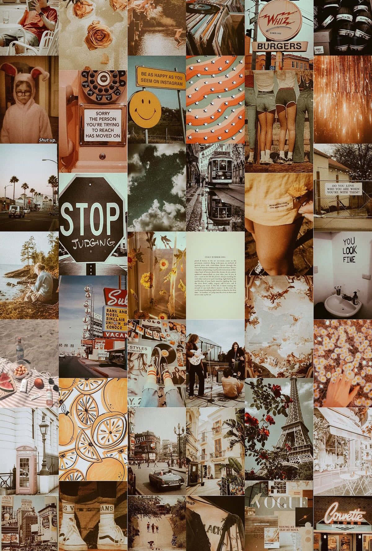 Funky Vintage Collage