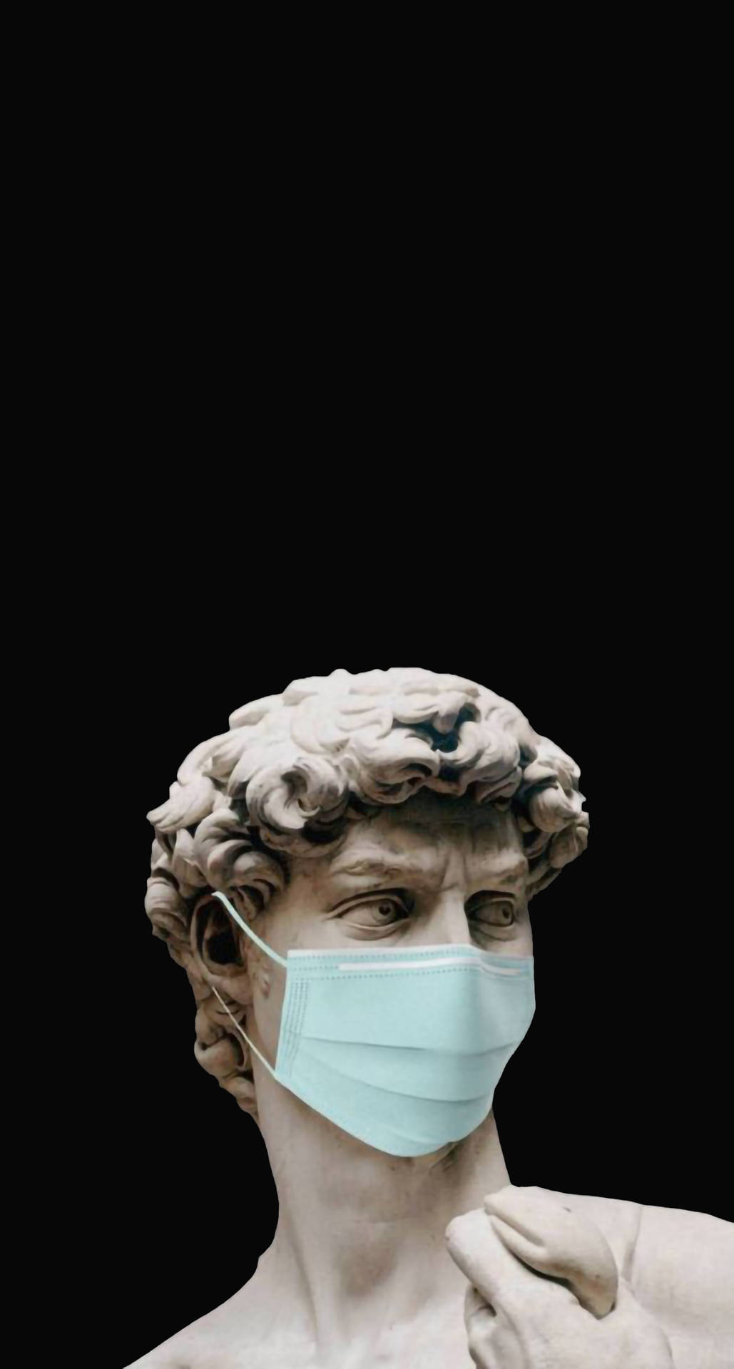 Funny Aesthetic Greek Statue Mask