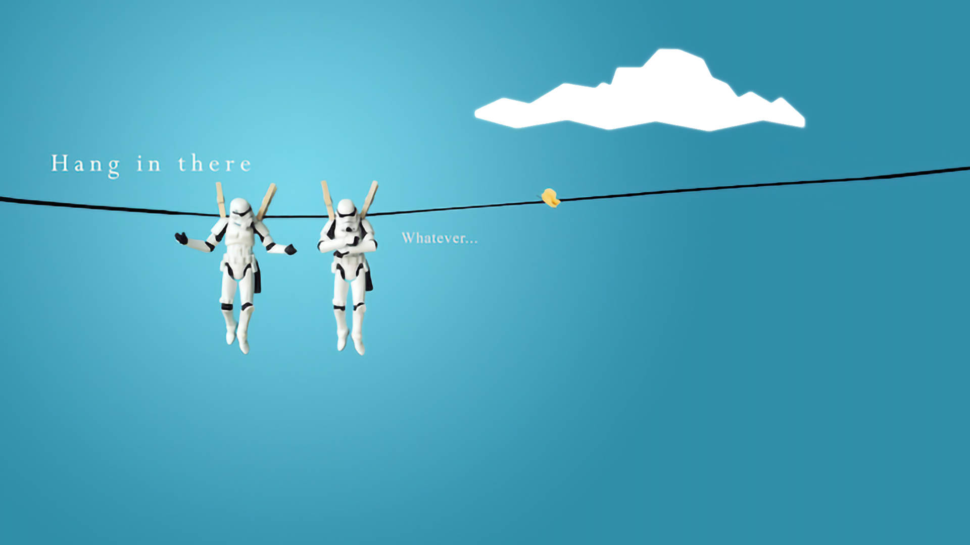 Funny Aesthetic Hanging Stormtroopers