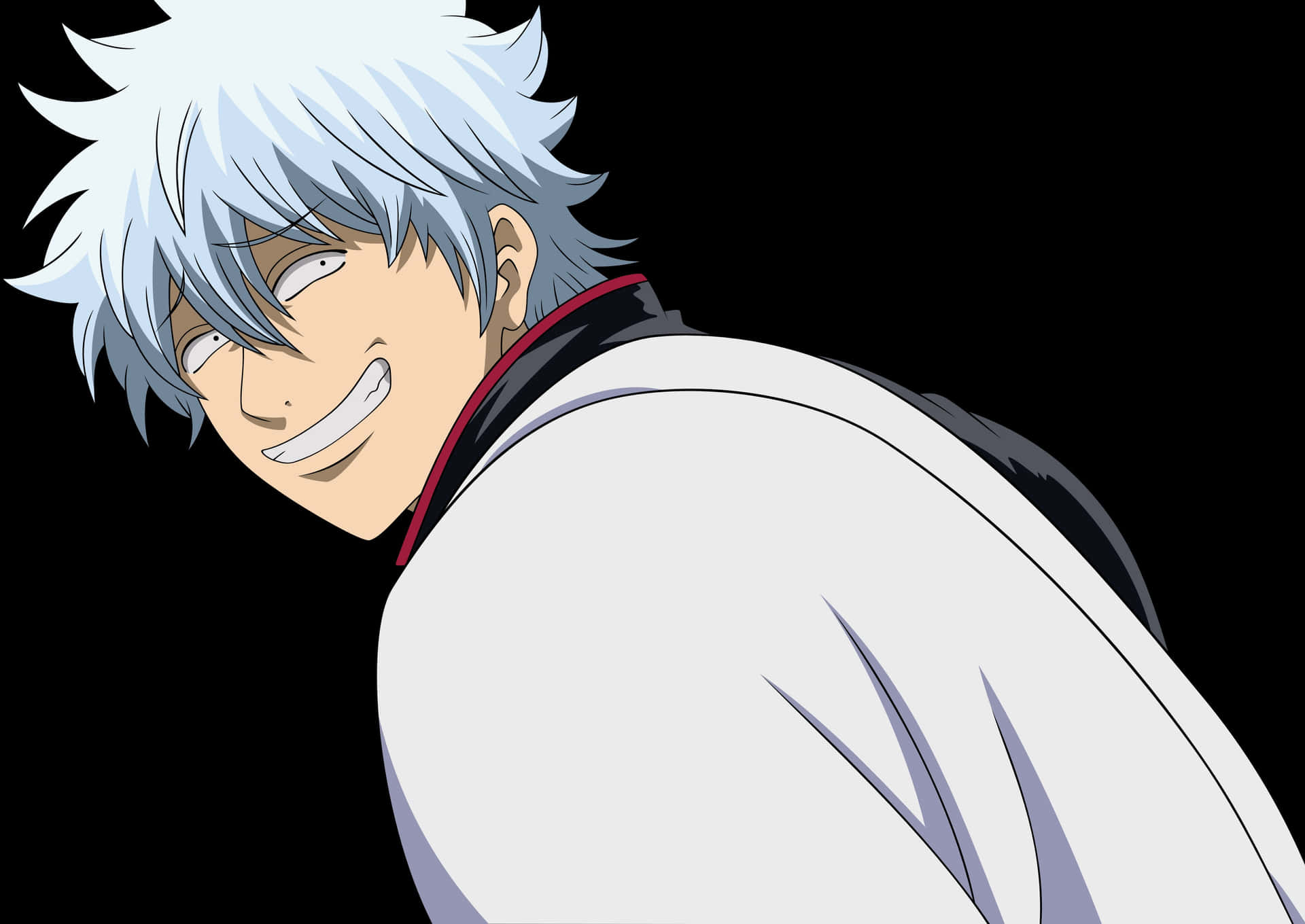 Funny Anime Pfp Gintoki Sakata Background