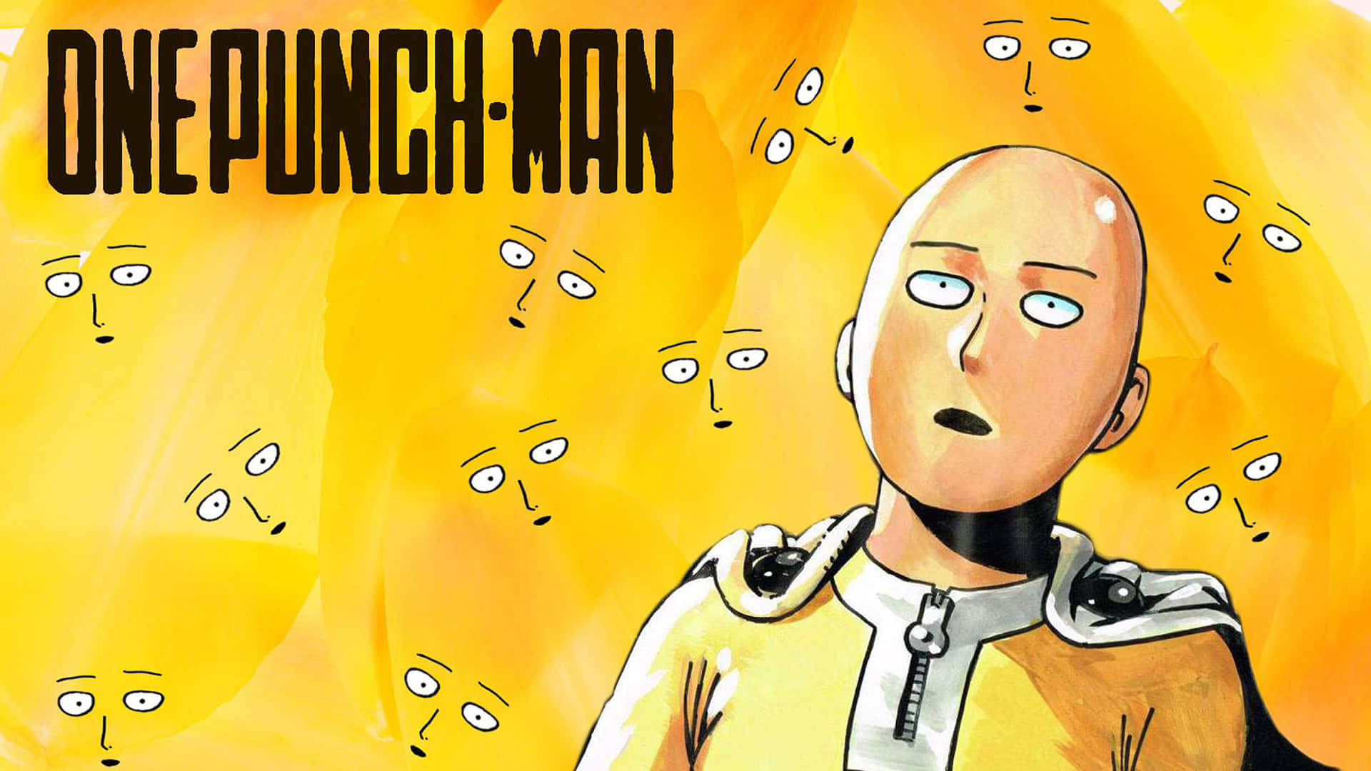 Funny Anime Pfp One Punch-man Background