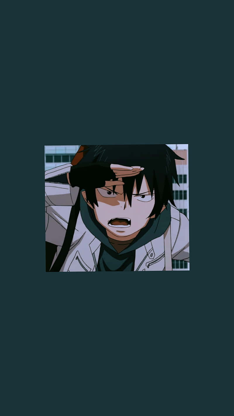 Funny Anime Pfp Rin Okumura Background