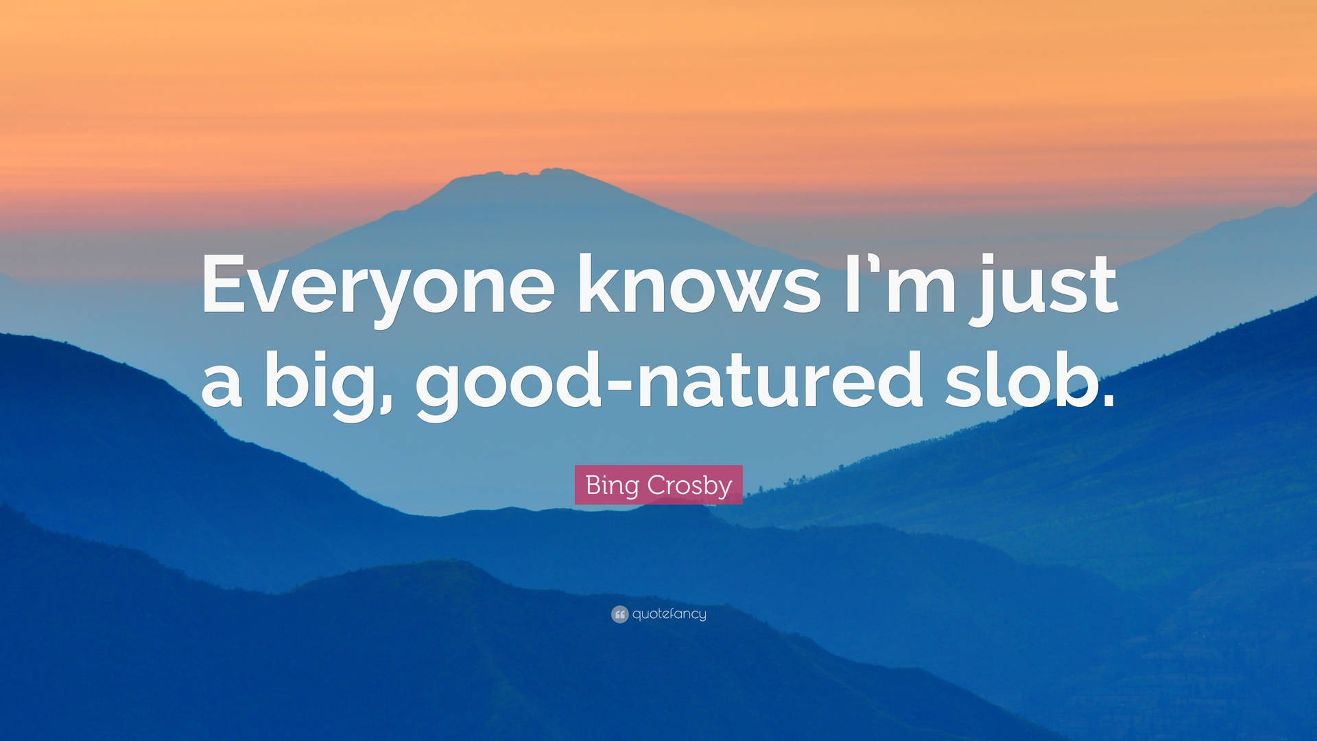 Funny Bing Crosby Quotes Background