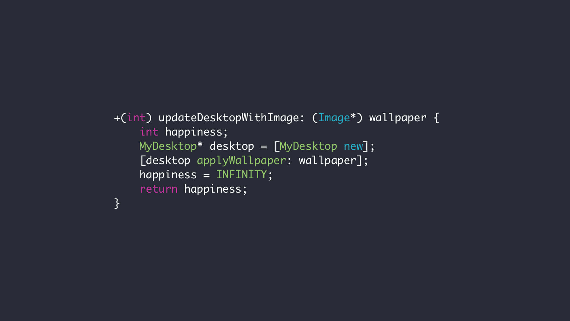 Funny Coding Happiness Background