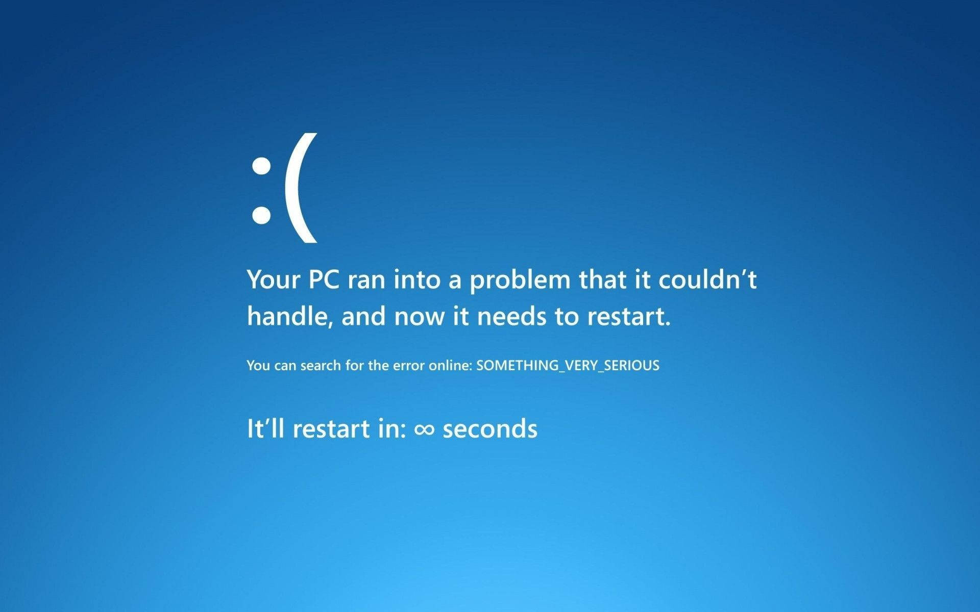 Funny Computer Bsod Background