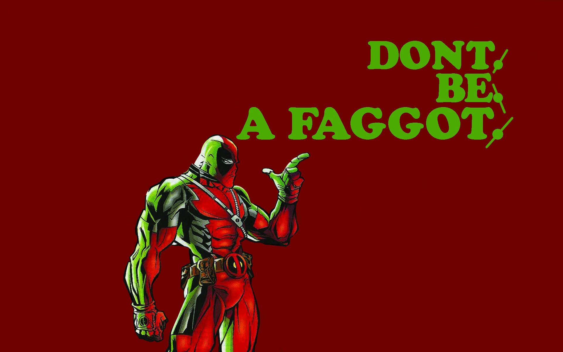 Funny Deadpool - Sharing A Joke Background