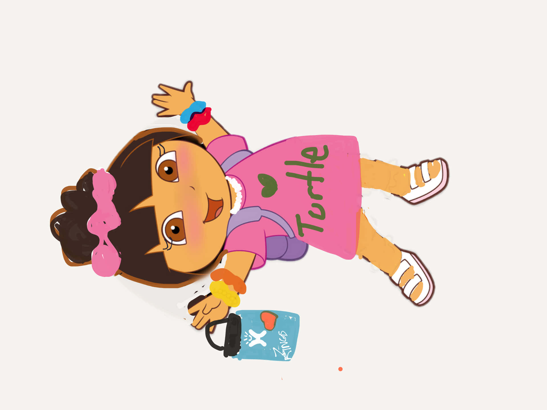 Funny Dora Always Brings Sillines And A Good Mood! Background