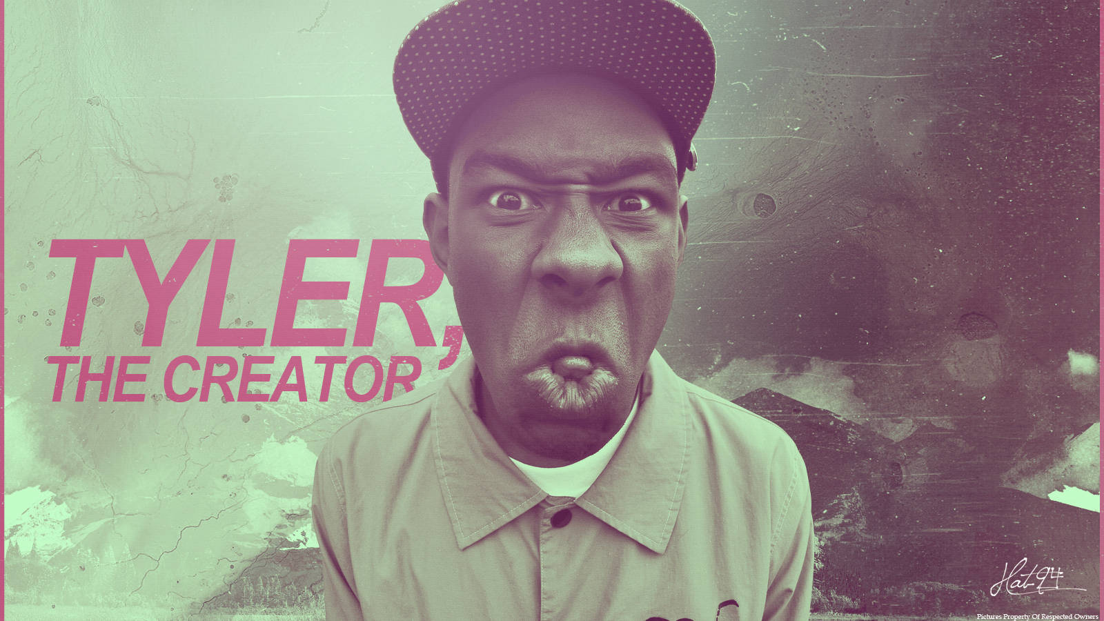 Funny Face Tyler The Creator Background