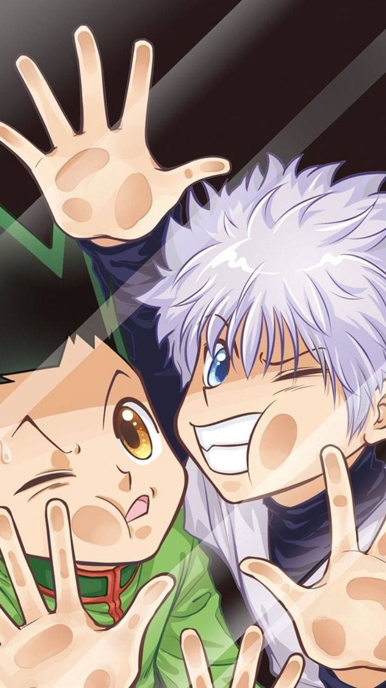 Funny Gon And Killua Anime Background