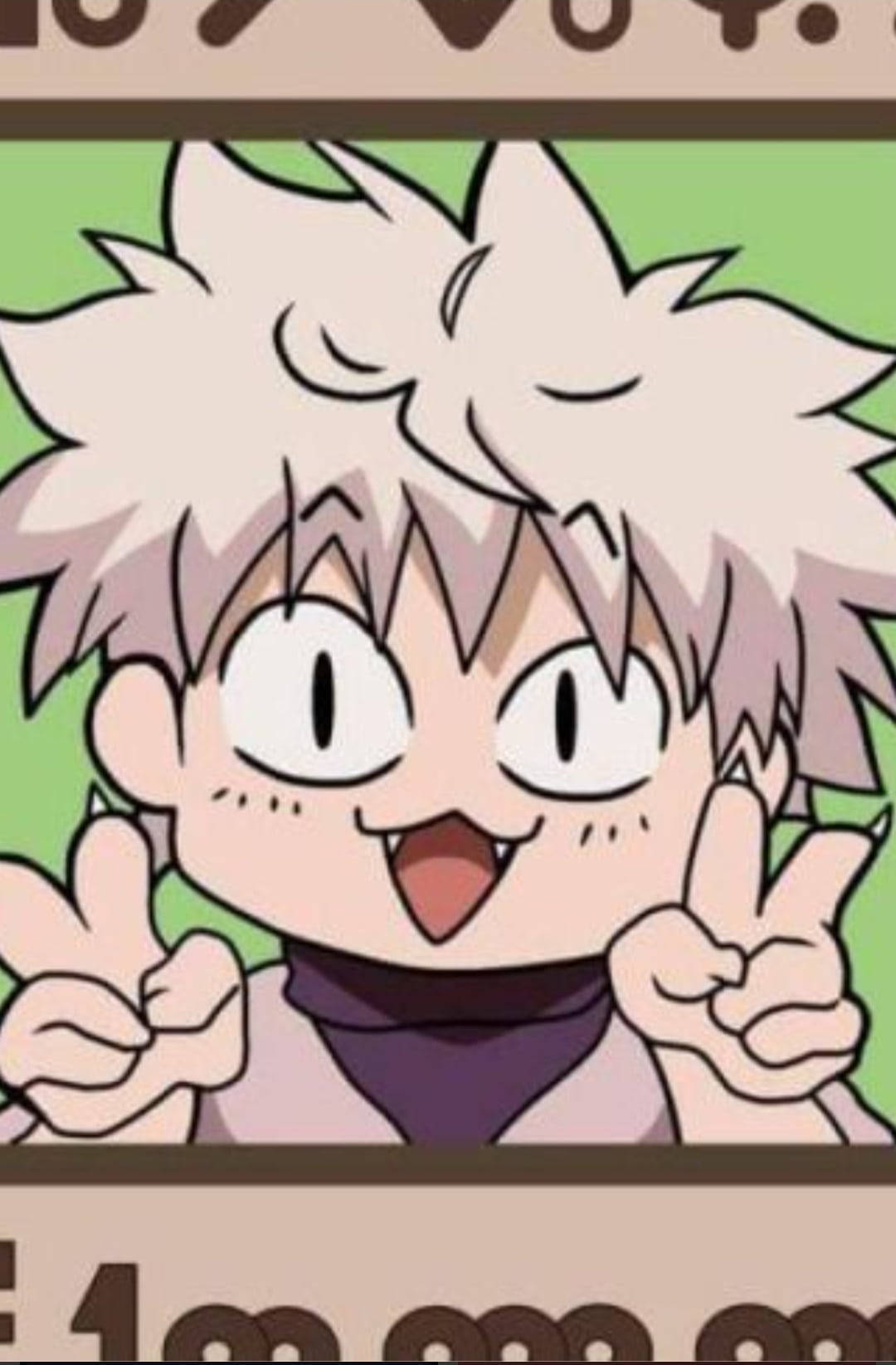 Funny Hunter X Hunter Killua Pfp Anime Fanart Background