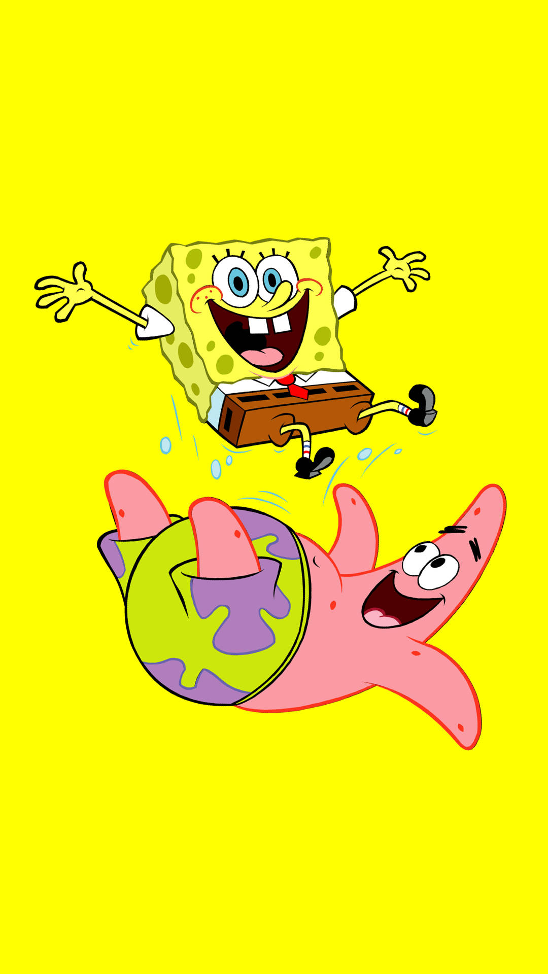 Funny Patrick And Spongebob Background