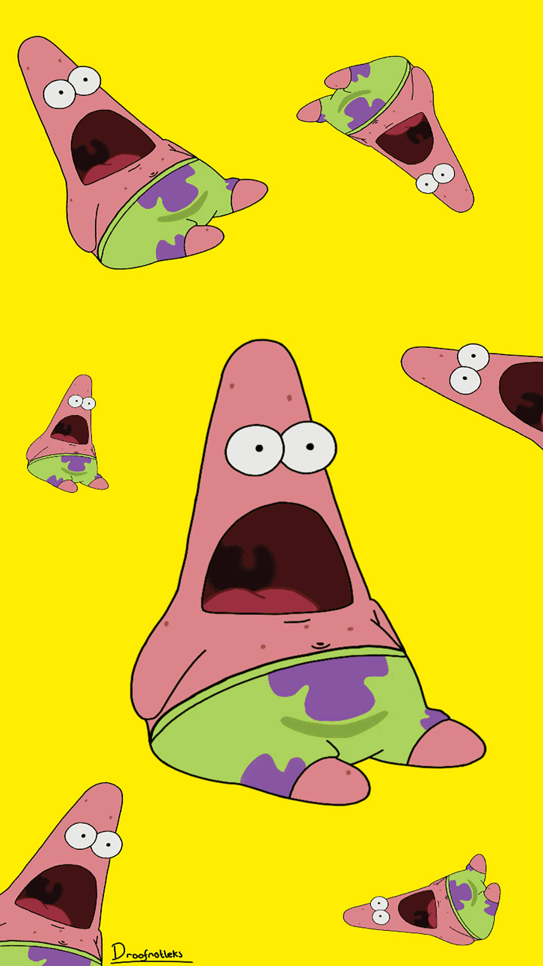 Funny Patrick Meme Background