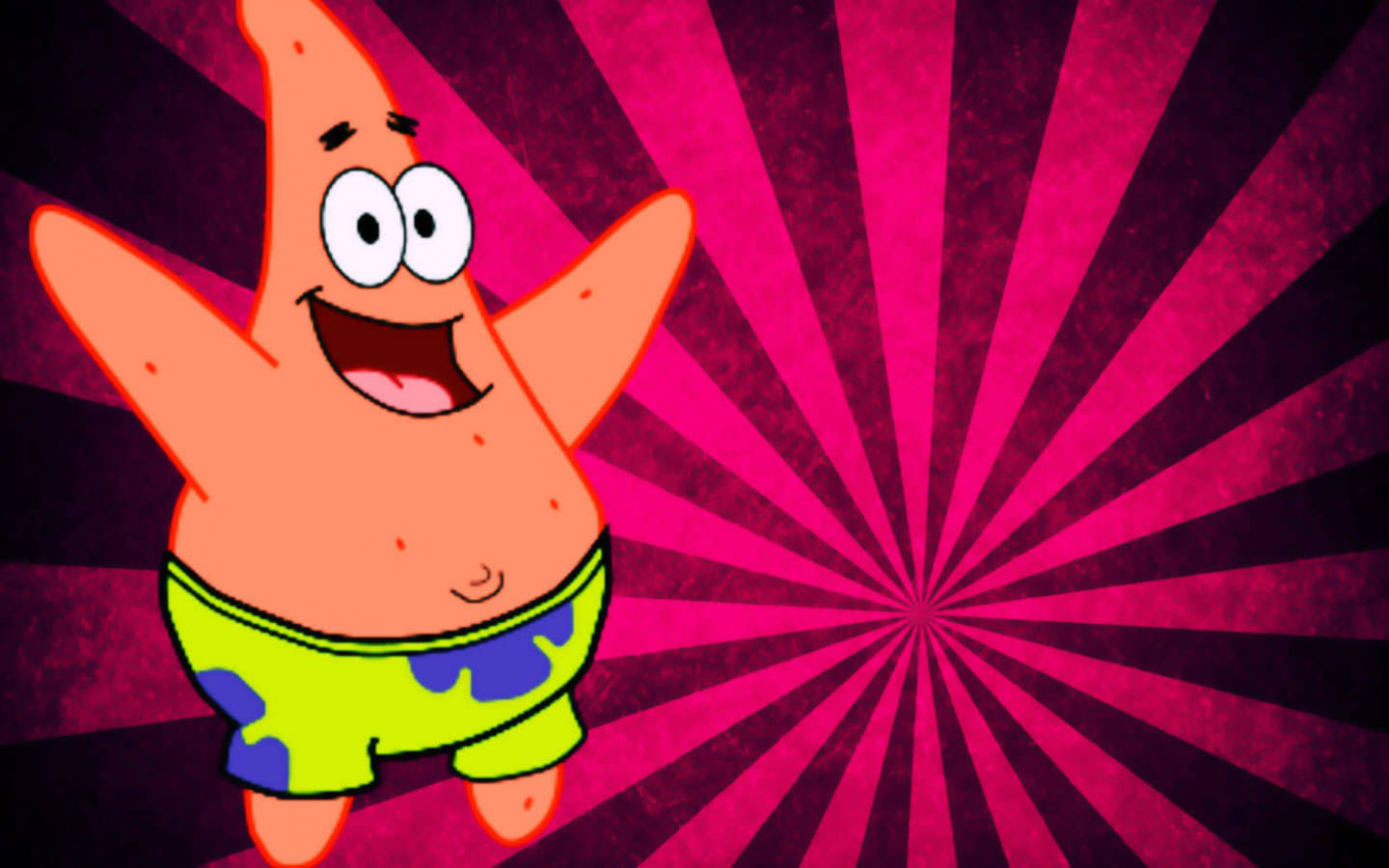 Funny Patrick Smiling Background