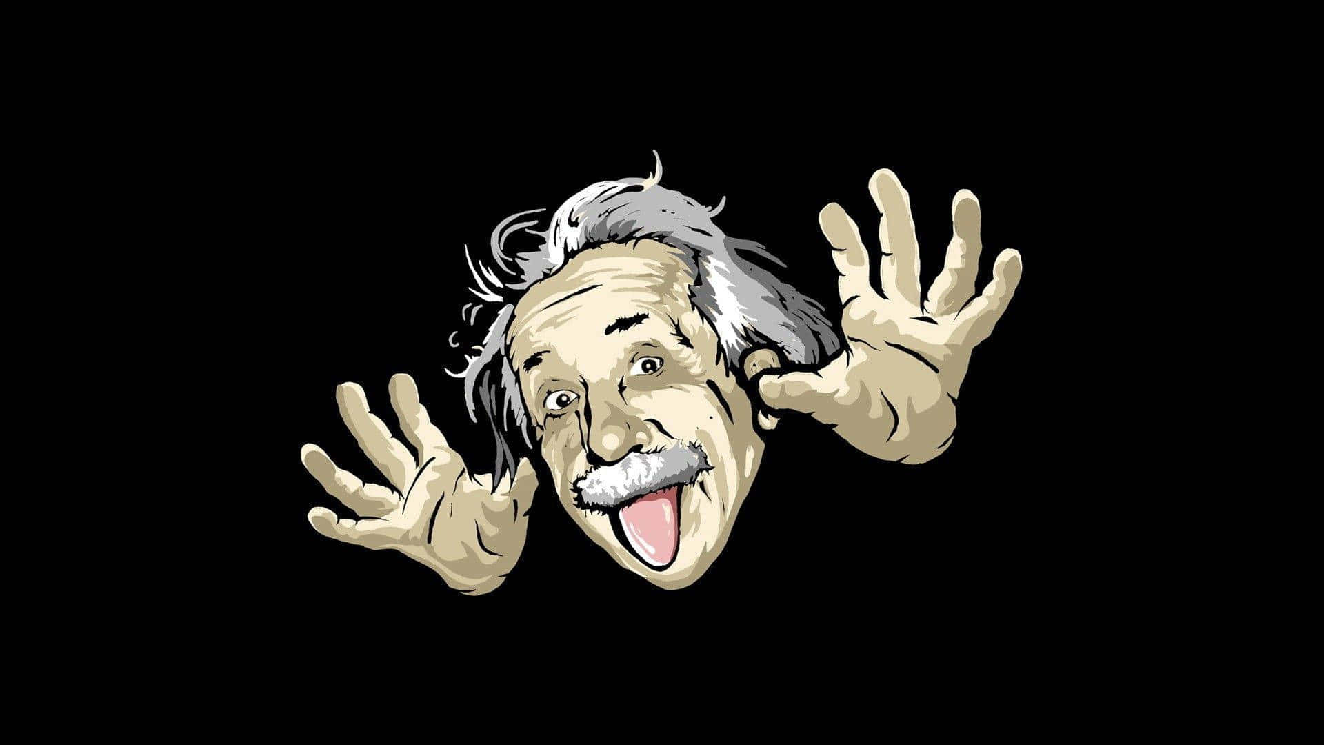 Funny Pfp For Tiktok Albert Einstein Background