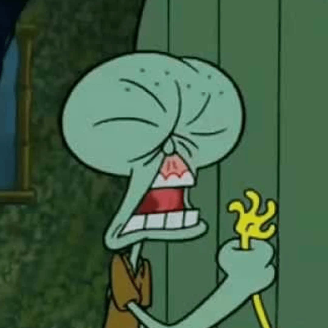 Funny Pfp For Tiktok Of Squidward Background