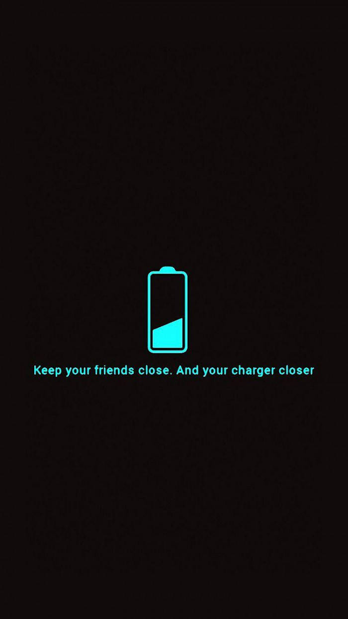 Funny Phone Charger Background
