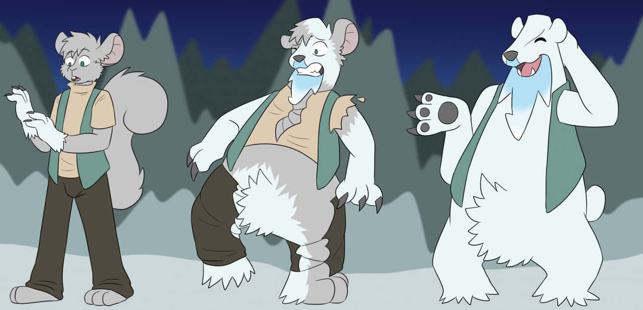 Funny Pokémon Beartic Wallpaper Background