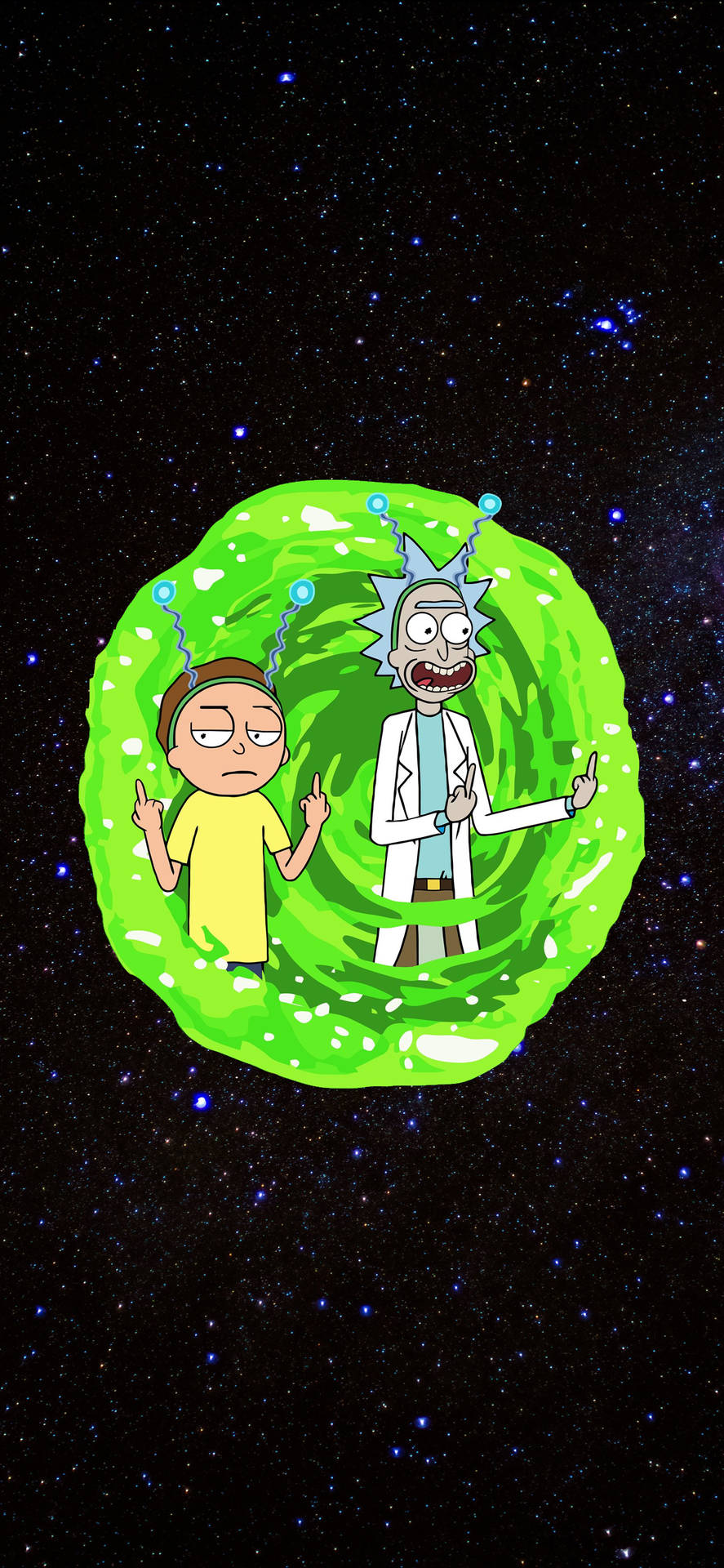 Funny Portal Rick And Morty Phone