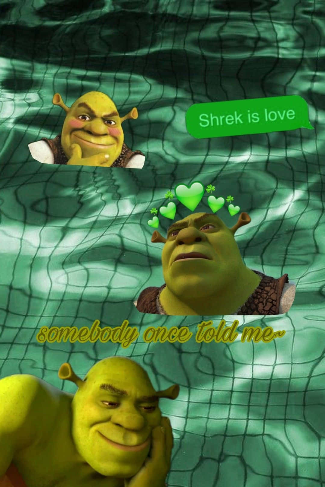 Funny Shrek Is Love Cringe Edit Background