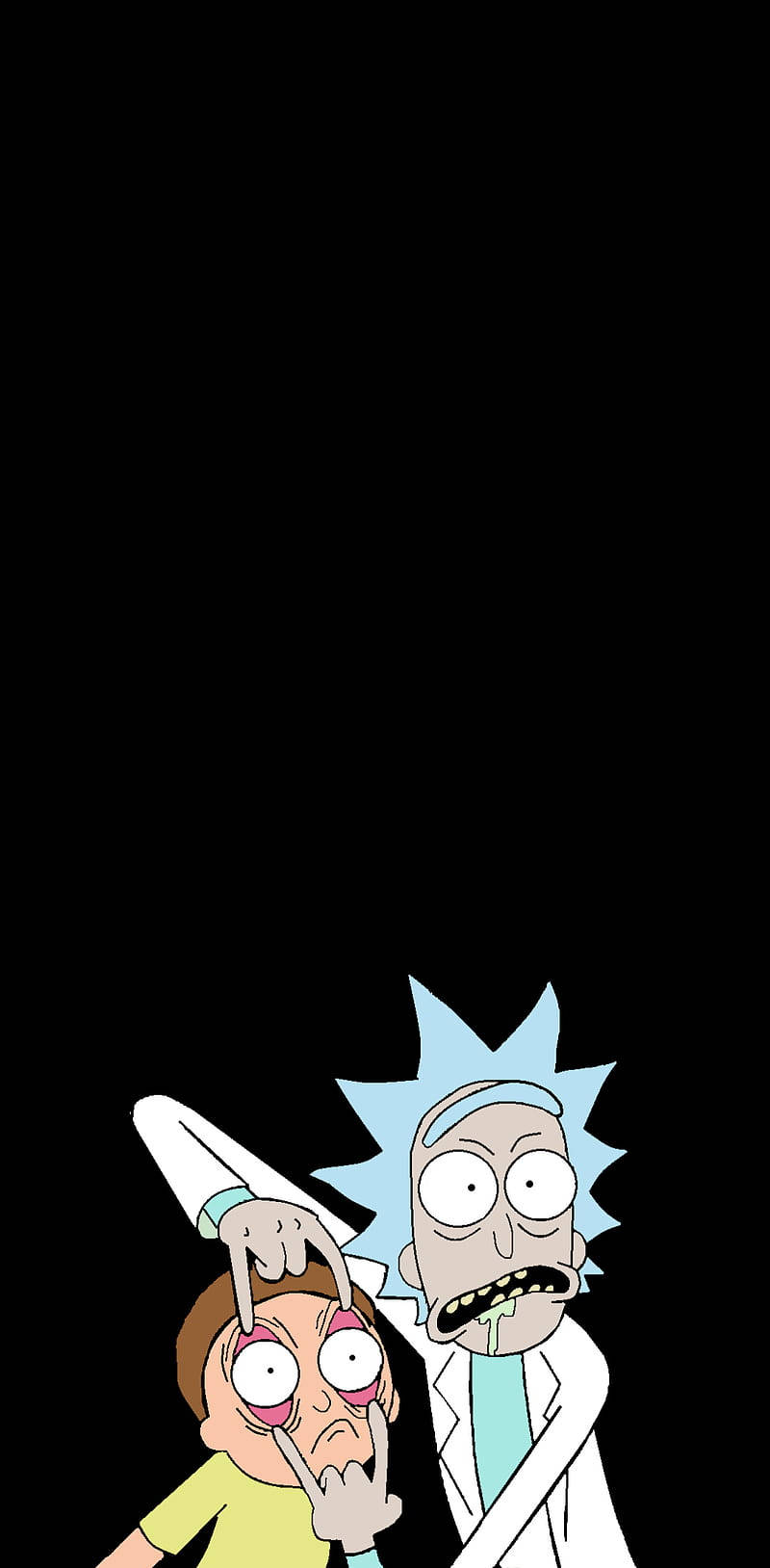 Funny Simple Rick And Morty Phone