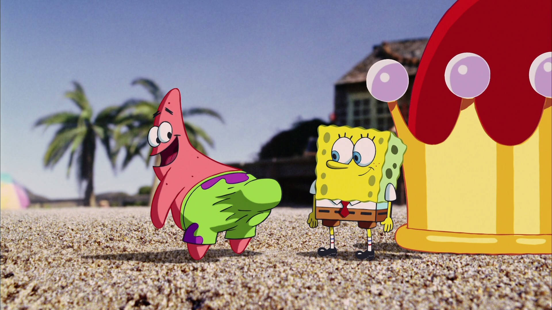 Funny Spongebob And Patrick’s Bum Background