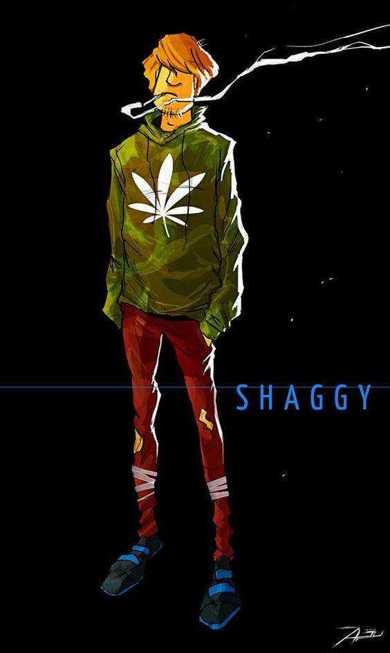 Funny Weed On Hoodie Background