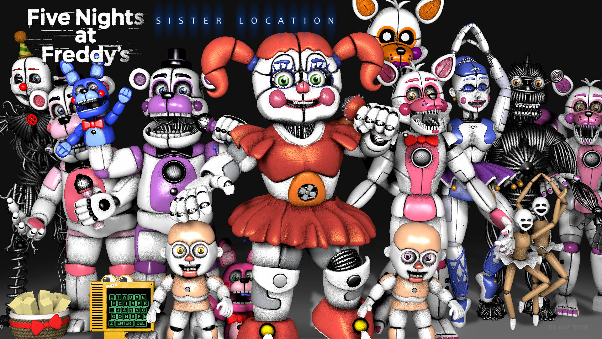 Funtime Animatronics Fnaf Background