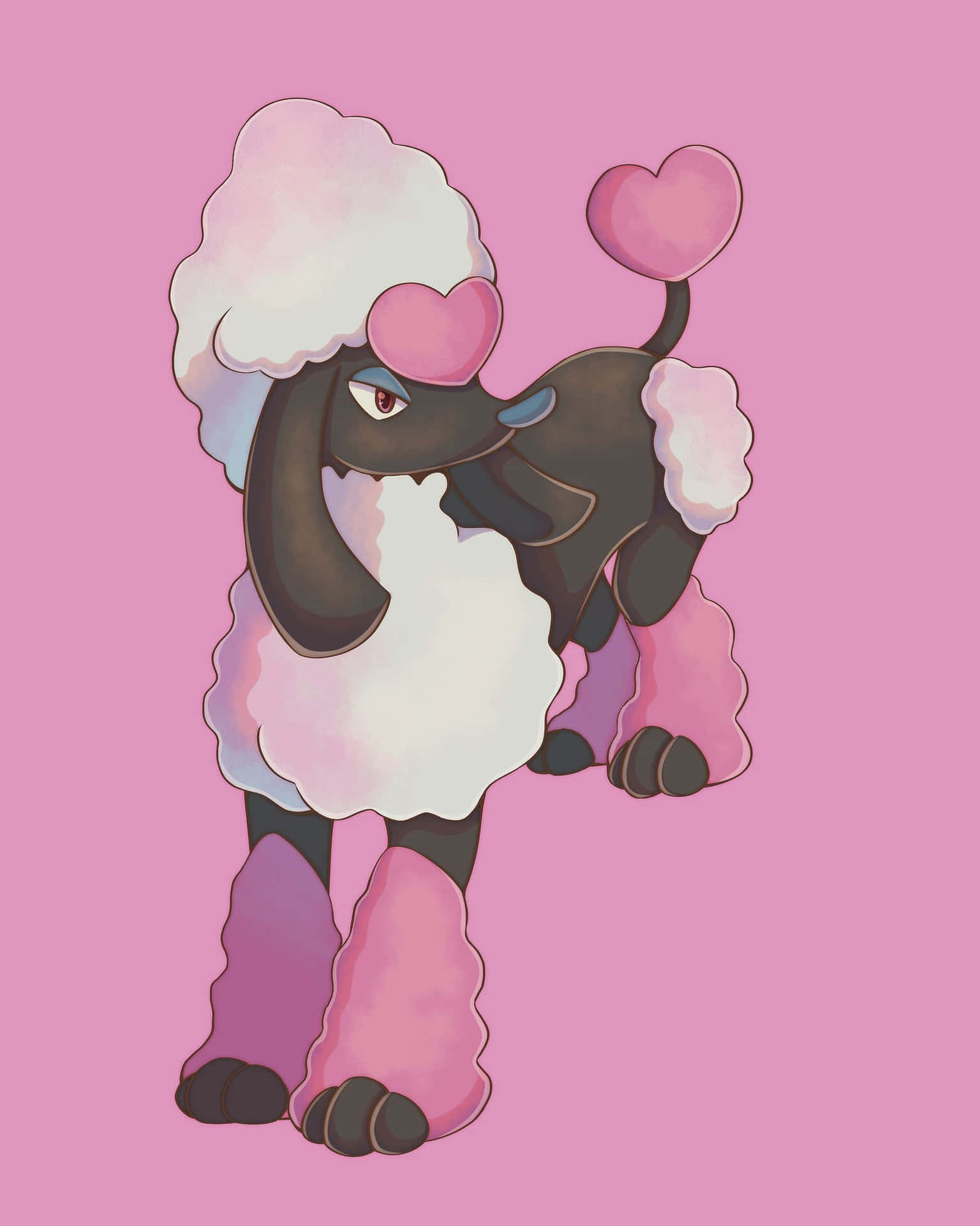 Furfrou Heart Trim Pokemon