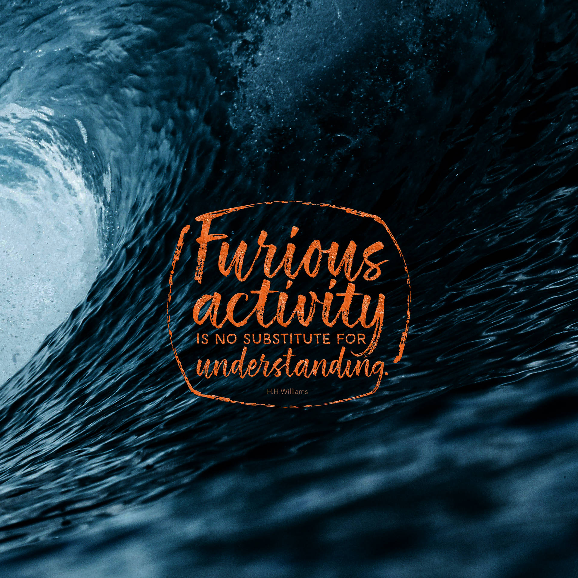 Furious Activity Inspirational Quote Background