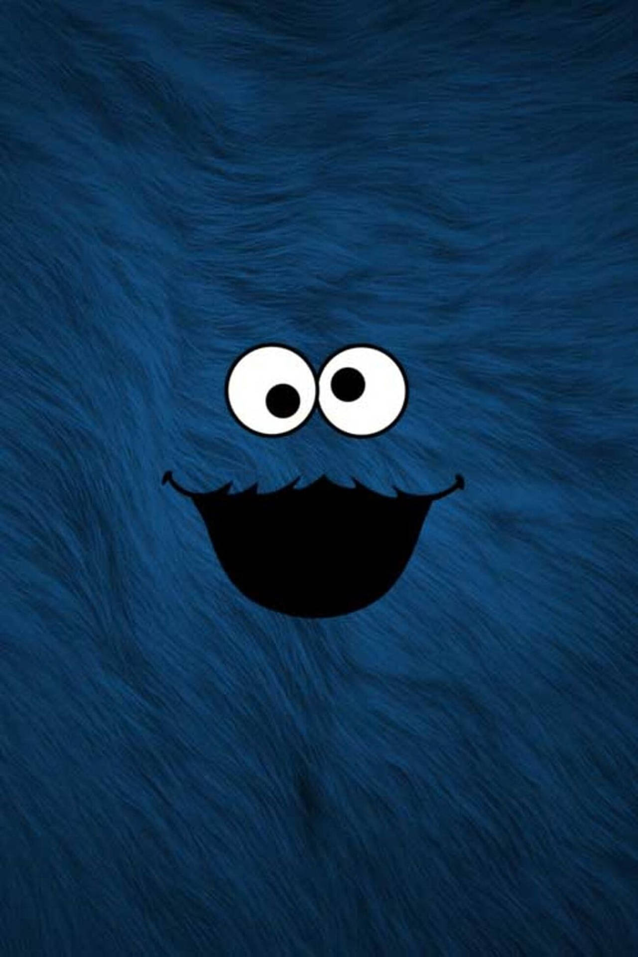 Furry Cookie Monster Background