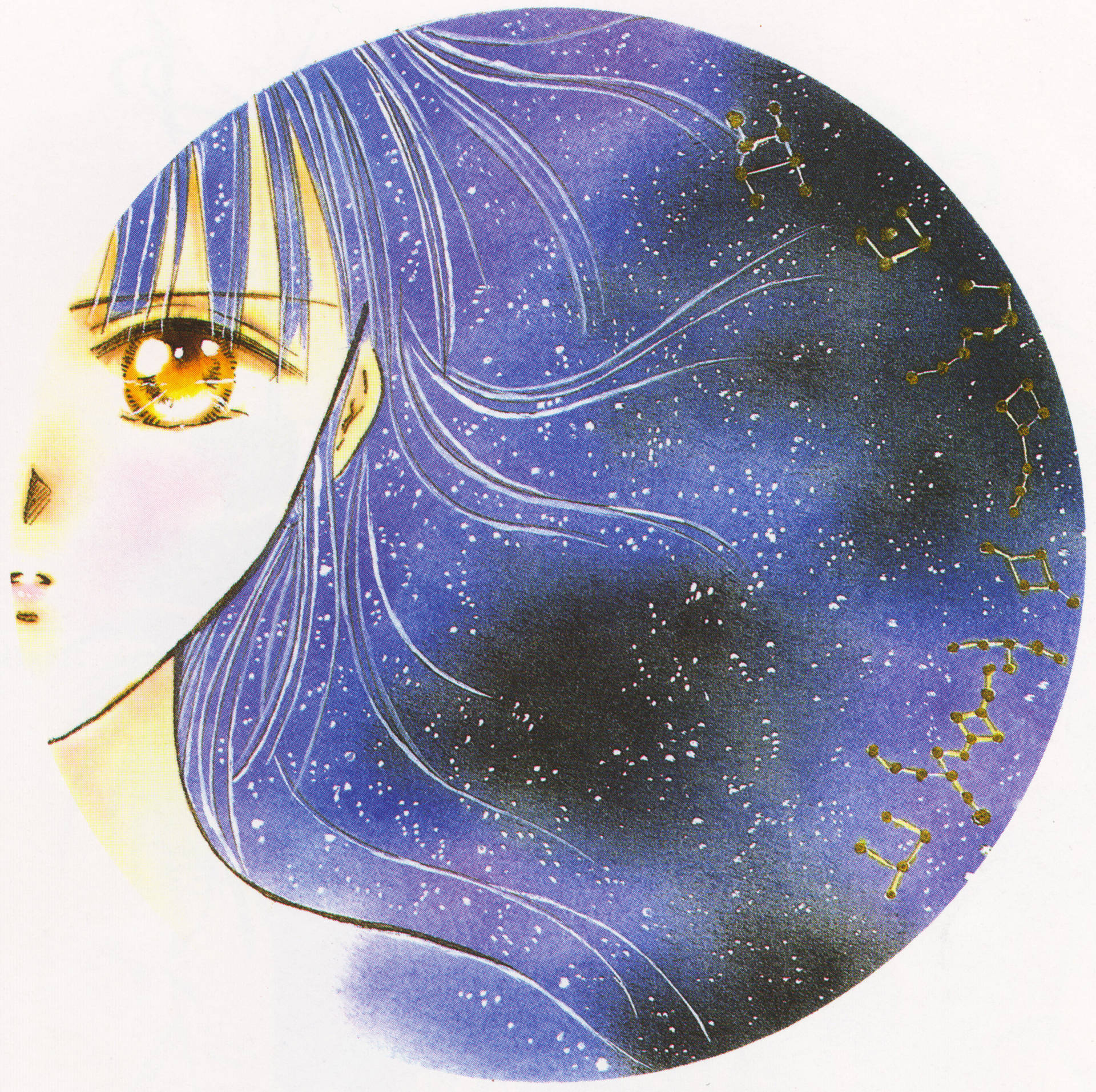 Fushigi Yuugi Miaka Constellation Background