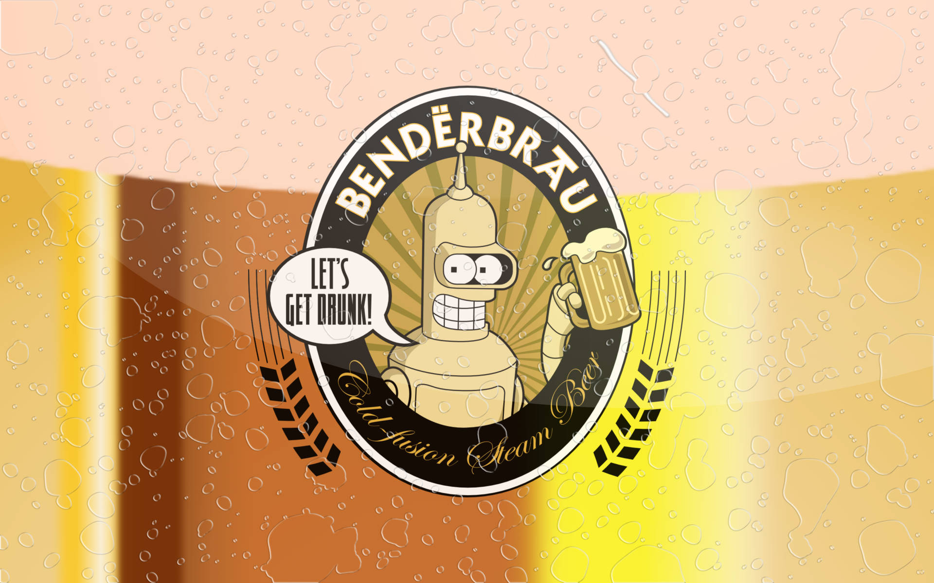 Futurama Bender Let's Get Drunk Background