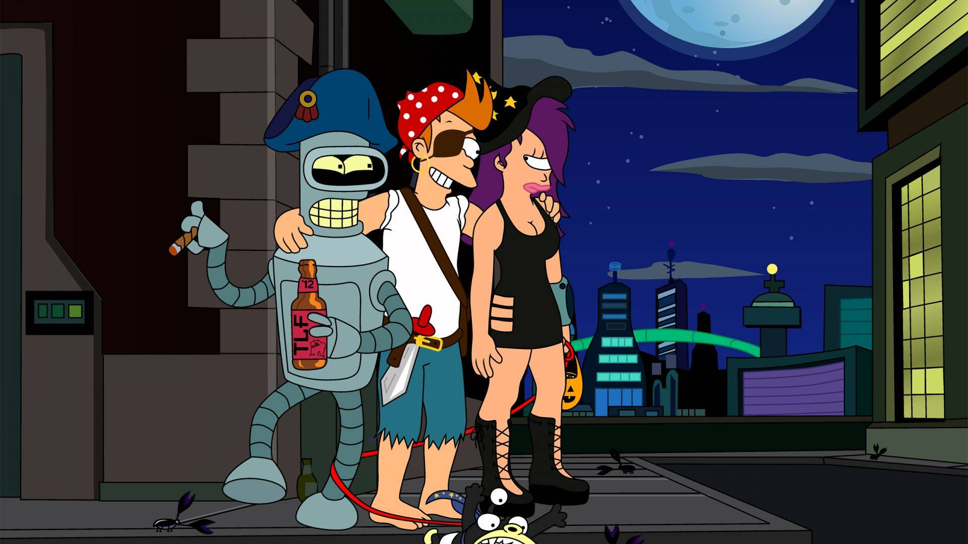 Futurama Pirates Cast Background