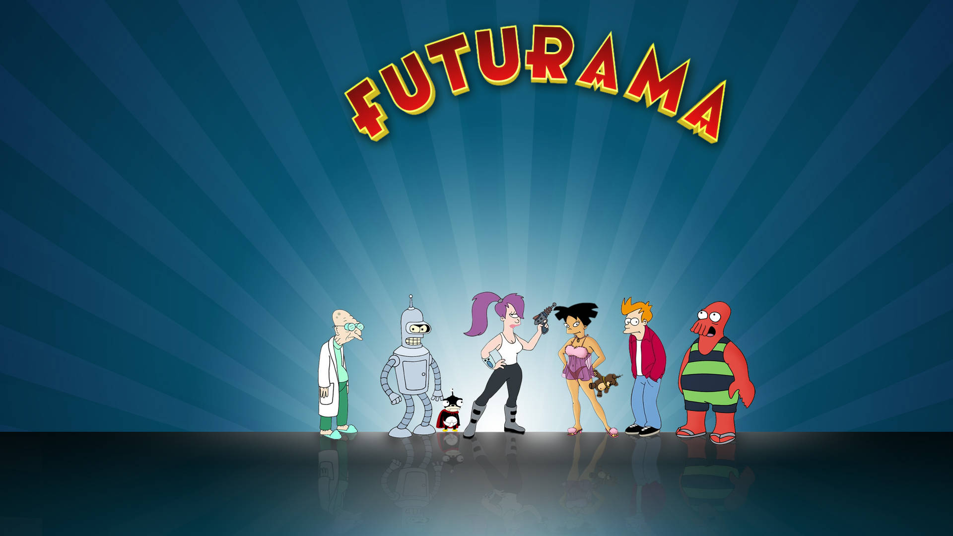 Futurama Tv Show Poster