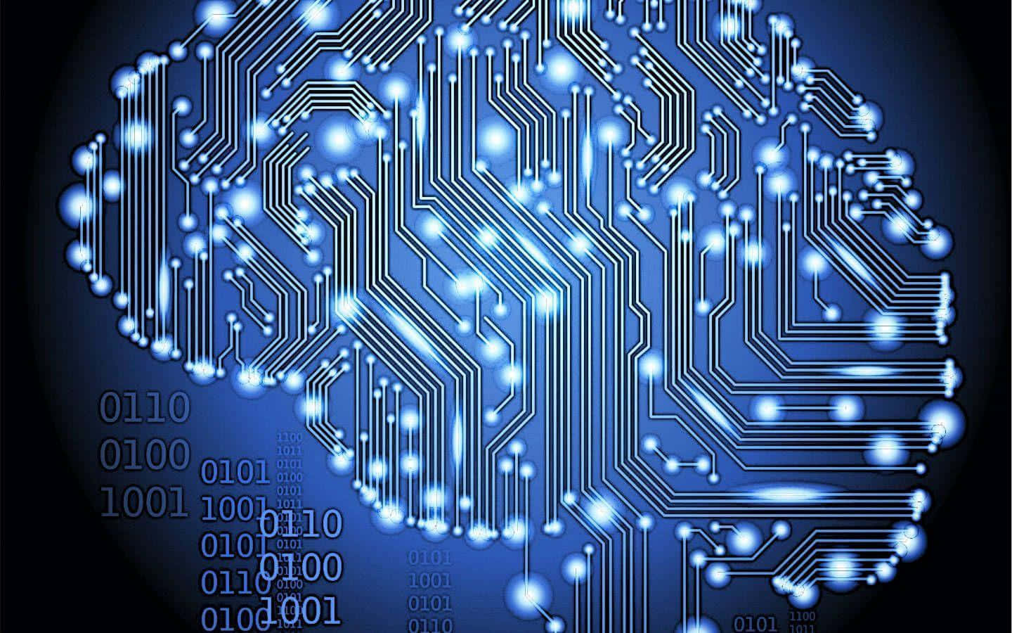 Futuristic Artificial Intelligence Concept Technology Wallpaper