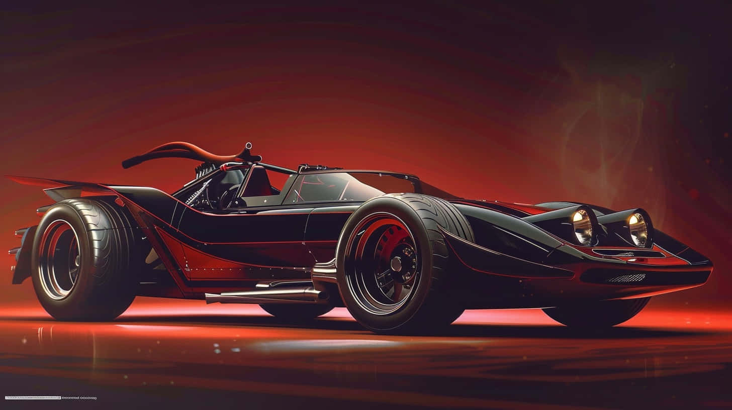 Futuristic Can Am Racecar Concept Background