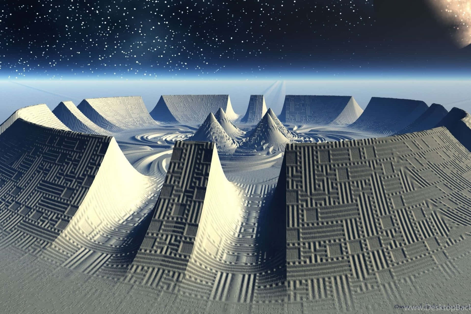 Futuristic_ Circuit_ Cityscape Background
