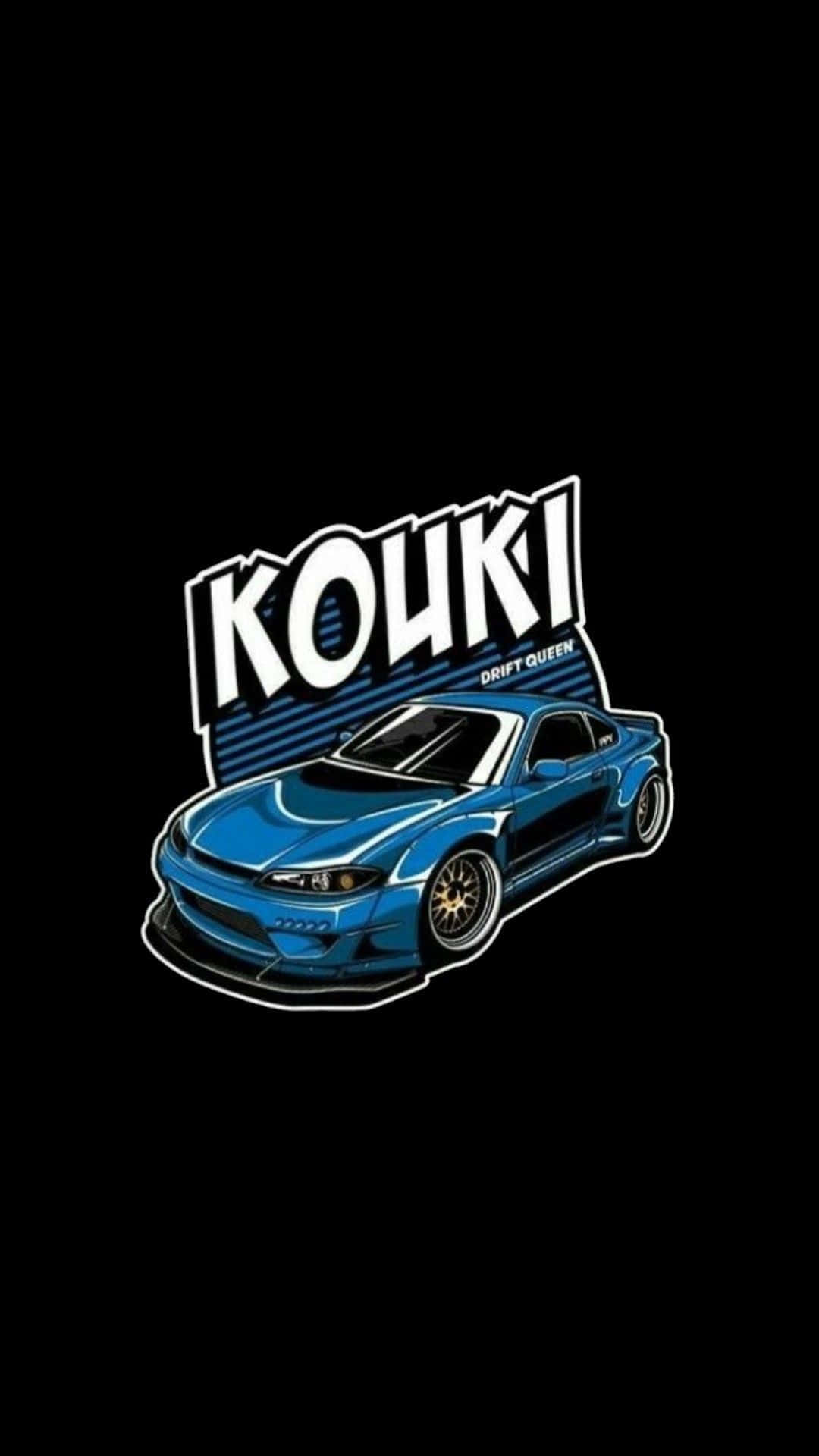 Futuristic Elements Come Together To Form An Impressive, Eye-catching Jdm Art Design Background